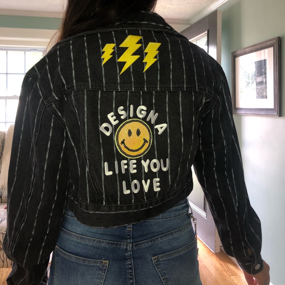 Custom denim jacket